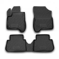 CARCRN00027 Коврики в салон CITROEN C3 Picasso 2009->, 4 шт. (полиуретан)