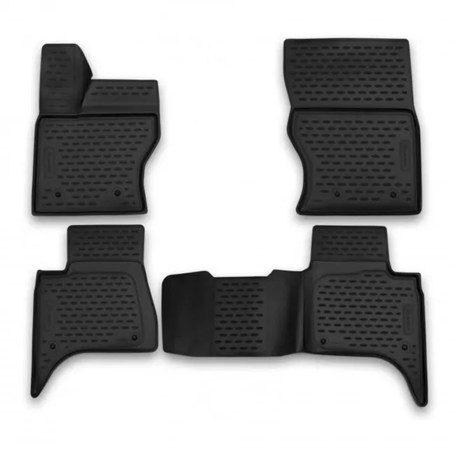 CARLDR00003 Коврики 3D в салон LAND ROVER Range Rover Sport, 2015->, 4 шт. (полиуретан)