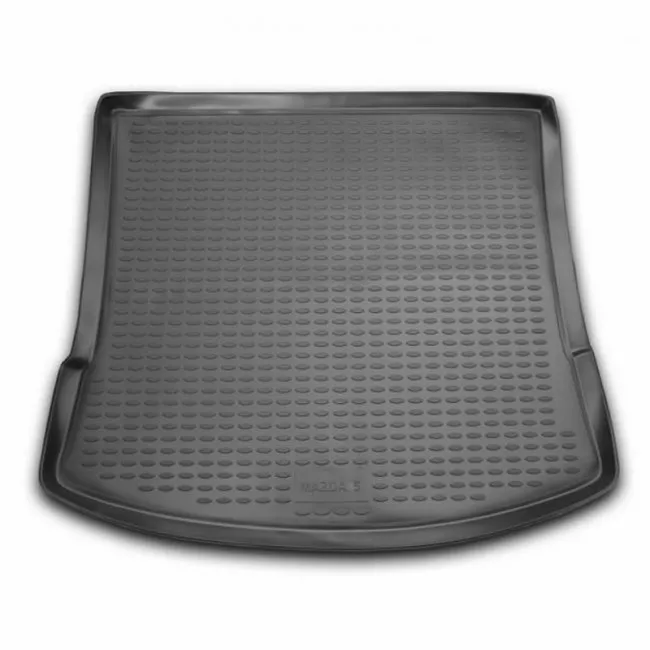 CARMZD00010 Килимок в багажник MAZDA 5 2005-2010, мв., Довжина.(поліуретан)
