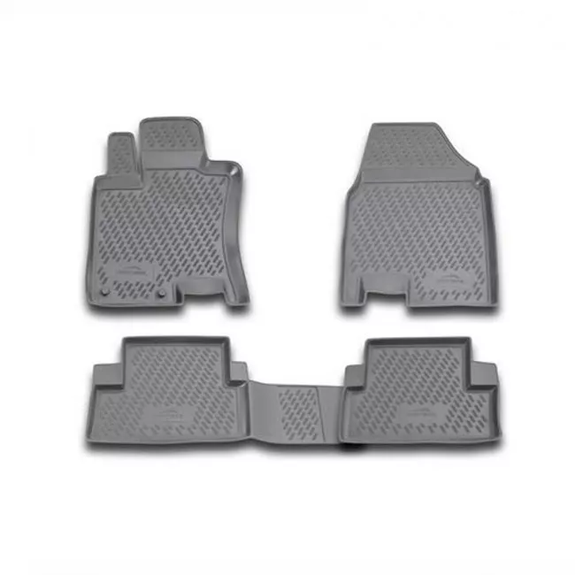 CARNIS00021 Коврики в салон NISSAN Qashqai 2007-2014, 4 шт. (полиуретан)