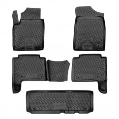 CARNIS00039 Килимки в салон NISSAN Patrol, 2010 ->, 5 шт. (поліуретан)