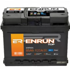 Акумулятор Enrun Top 6CT-65Аh 620А (-\+) (ENR-665)