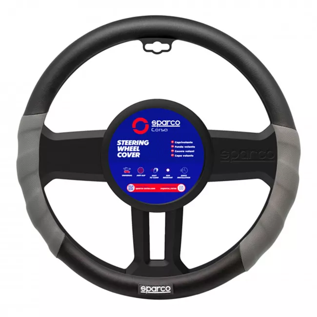 Чехол на руль Sparco серый (SPC1101L)