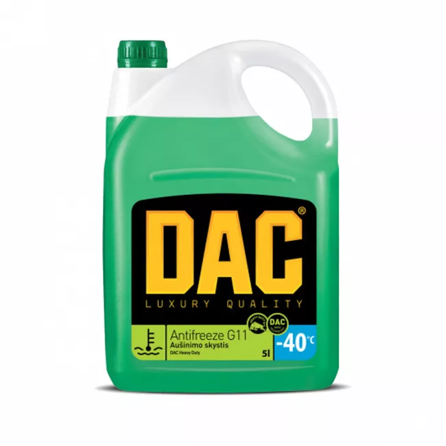 Антифриз DAC G11 зелений 5л (292146)