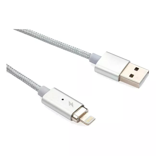 Дата кабель Vinga USB 2.0 AM to Lightning 1.0m (Magnetic Lightning)