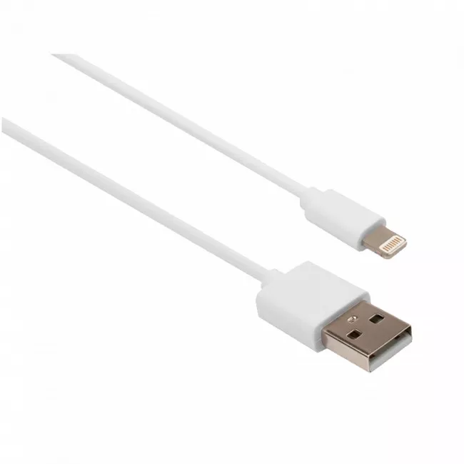 Дата кабель Vinga USB 2.0 AM to Lightning PVC 1m white (VCPDCL1W) Дата кабель Vinga USB 2.0 AM to Lightning PVC 1m white (VCPDCL1W)