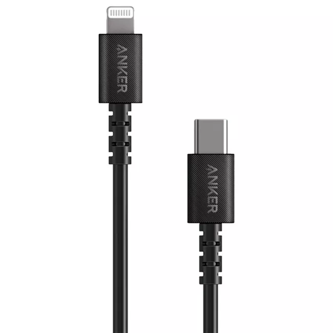 Дата кабель Anker USB Type-C to Lightning 0.9m V3 Powerline Select Black (A8612G11)