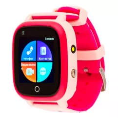 Детские смарт-часы AmiGo GO005 4G WIFI Thermometer Pink (747018)