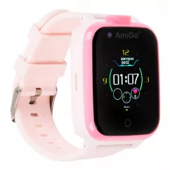 Детские смарт-часы AmiGo GO006 GPS 4G WIFI Pink (849558)