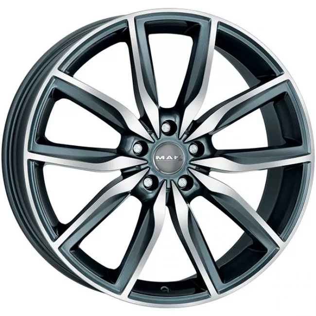 Диск ALLIANZ МАК ALLIANZ (R20 8 5X120 ET30 72,6) GUN MET MIRROR FACE