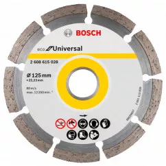 Диск алмазний Bosch ECO Universal 125-22.23 (2.608.615.028)
