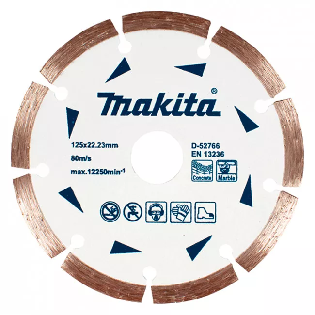 Диск алмазний Makita 125x22.23 мм (D-52766)