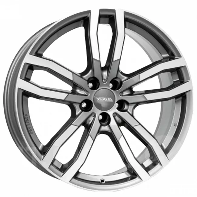 Диск Alutec DriveX R20 W9 PCD 5x112 ET52 DIA66,5 (metal-grey front polished)