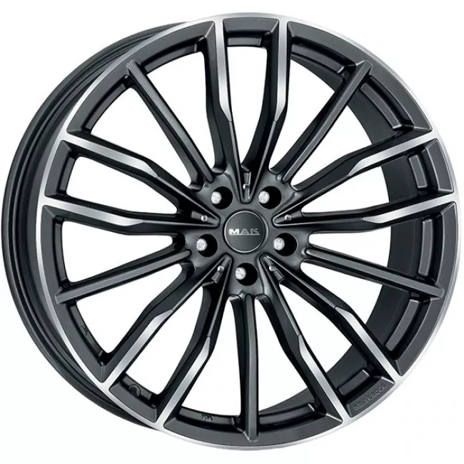 Диск RAPP МАК RAPP (R20 9 5X112 ET35 66,6) GUN MET MIRROR FACE