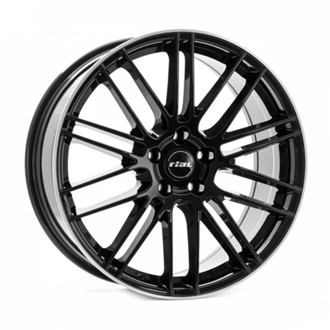 Диск RIAL Kibo R18 W8 PCD5x112 ET42 DIA70,1 (diamond-black lip polished)