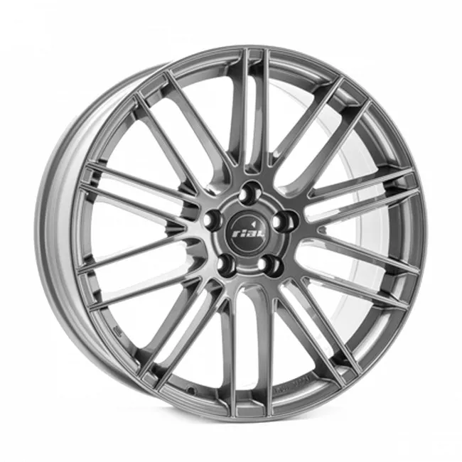 Диск RIAL Kibo R18 W8 PCD5x112 ET42 DIA70,1 (metal-grey)