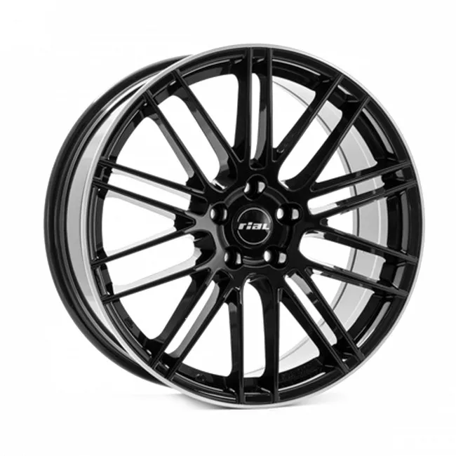 Диск Rial Kibo R20 W8,5 PCD5x112 ET36 DIA70,1 (diamond-black lip polished (AUDI A8))