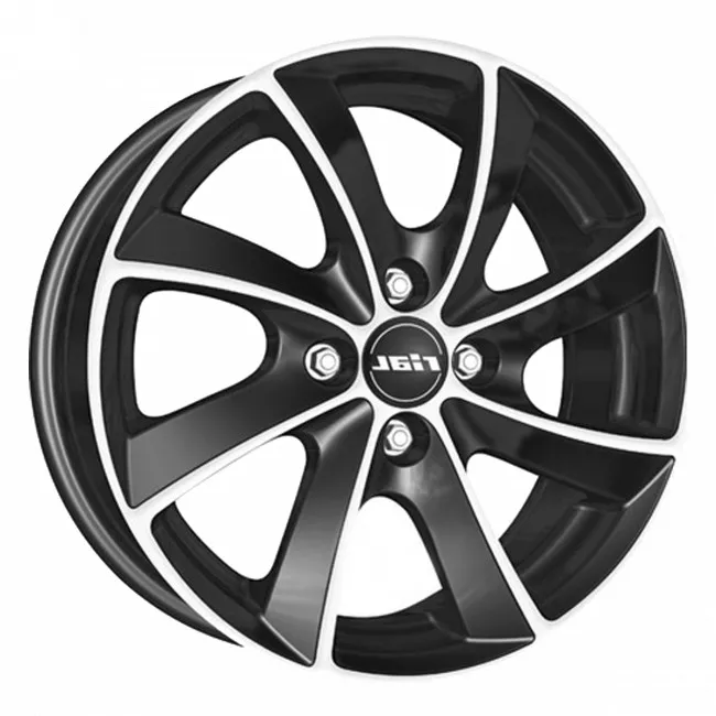 Диск Rial Lugano R18 W8 PCD5x112 ET35 DIA66,5 (diamond-black frontpolished)