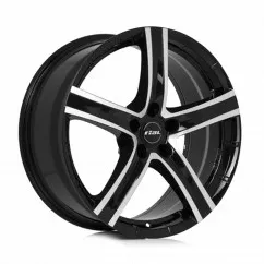 Диск RIAL Quinto R20 W9,5 PCD5x120 ET38 DIA72,6 (diamond-black front polished (Range Rover))