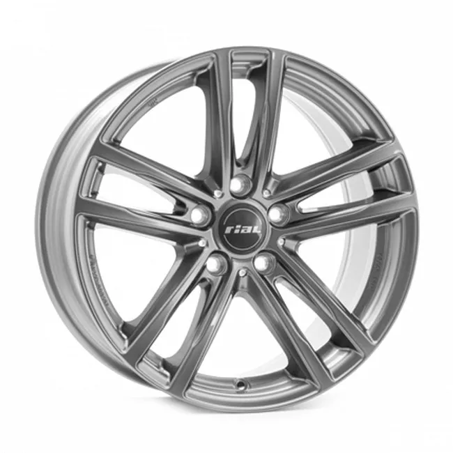 Диск Rial X10 R17 W7,5 PCD5x112 ET30 DIA66,5 (metal-grey)