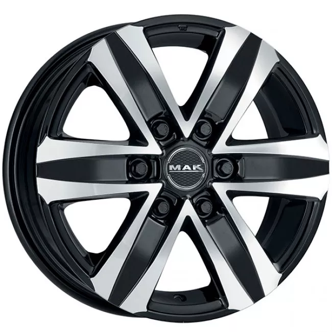 Диск STONE6 W МАК STONE6 W (R17 7,5 6X139,7 ET30 106,1) BLACK MIRROR