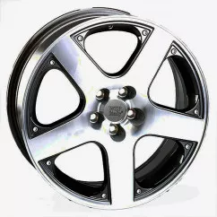 WSP ITALY W430 SORRENTO (16 7 5x100 38 57,1) ANTHRACITE POLISHED