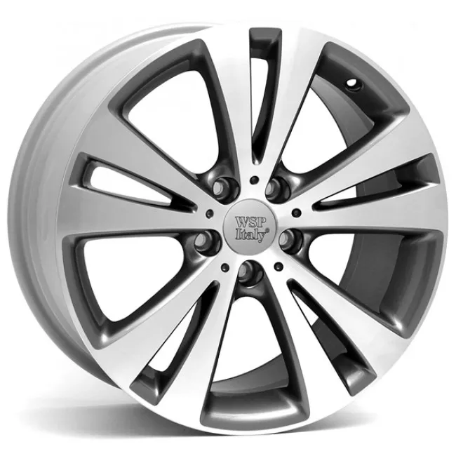 WSP ITALY W445 HAMAMET (19 8 5x112 45 57,1) ANTHRACITE POLISHED