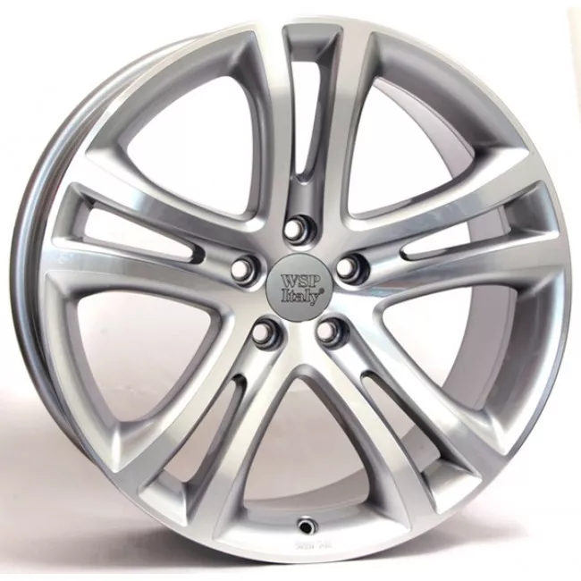 WSP ITALY W455 TIGUAN VULCANO VO55 (19 9 5x112 33 57,1) SILVER POLISHED