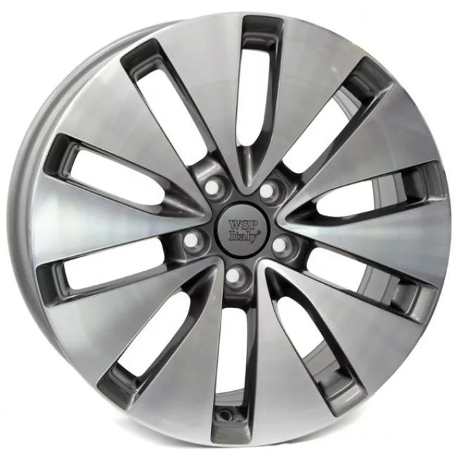 WSP ITALY W461 ERMES (17 7 5x112 39 57,1) ANTHRACITE POLISHED