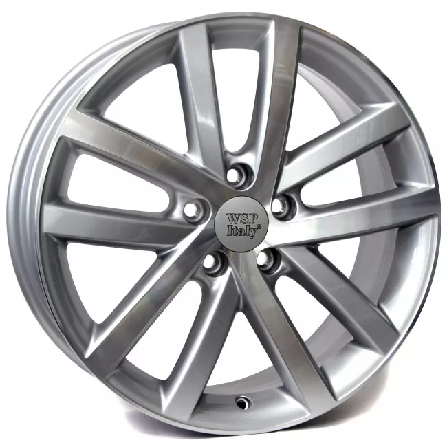 WSP ITALY W463 CROSS POLO (16 7 5x100 46 57,1) ANTHRACITE POLISHED