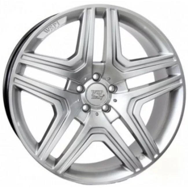 WSP ITALY W766 AMG NERO (19 8,5 5x112 60 66,6) HYPER SILVER