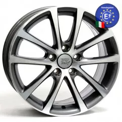 Диск WSP Italy W454 EOS Riace (R18 8 5X112 ET44 57,1) ANTHRACITE POLISHED