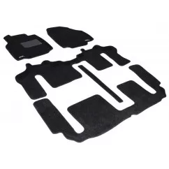 Двошарові килимки Sotra 3D Classic 8mm Black для Mazda CX-9 2010-2015 (3D LMZ0170-LP-BL)