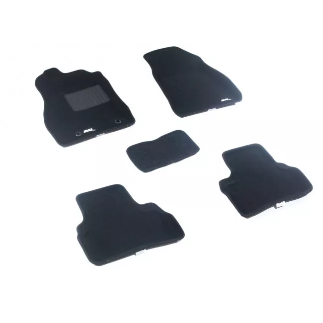 Двухслойные коврики Sotra 3D Classic 8mm Black для Nissan Juke 2010→ (3D LNS0310-LP-BL)