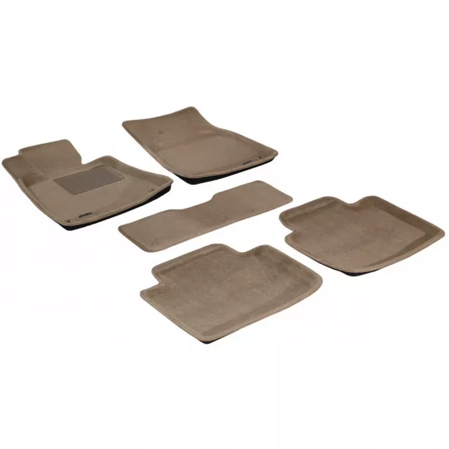 Двошарові килимки Sotra 3D Premium 12mm Beige для Lexus GS450 2005-2012 (3D LLX0030-PP-BG)