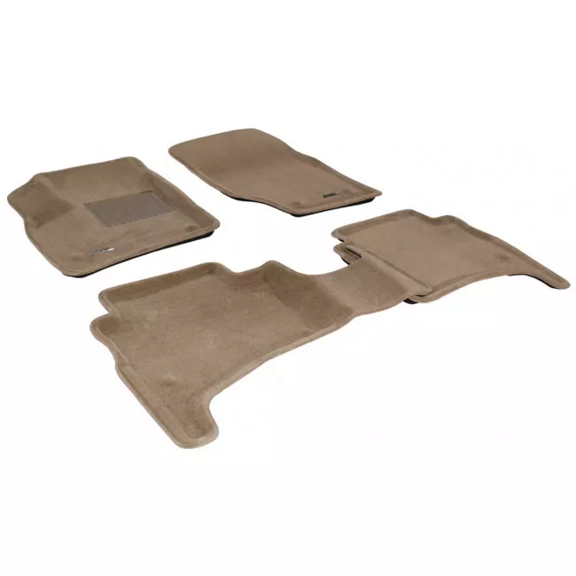 Двухслойные коврики Sotra 3D Premium 12mm Beige для Volkswagen Touareg 2003-2010 (3D LVW0120-P Двухслойные коврики Sotra 3D Premium 12mm Beige для Volkswagen Touareg 2003-2010 (3D LVW0120-P