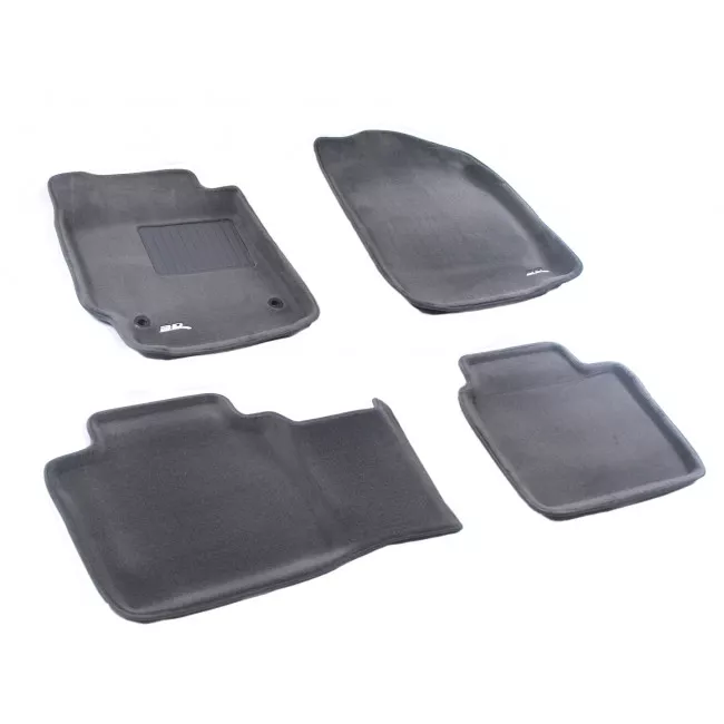 Двошарові килимки Sotra 3D Premium 12mm Grey для Toyota Camry (XV40) 2007-2011 (3D LTY0040-PP-GR)