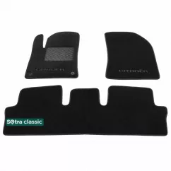 Двошарові килимки Sotra Classic 7mm для Citroen C4 Picasso (mkII) 2013-> (ST 08581-GD-Black)