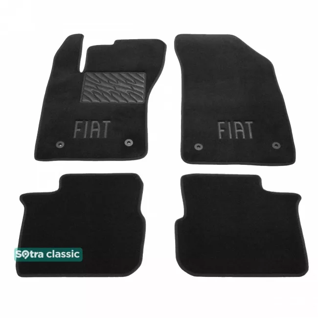 Двошарові килимки Sotra Classic 7mm Black для Fiat Tipo (mkII)(хетчбек та універсал) 2016-> (ST 90093-GD-Black) Двошарові килимки Sotra Classic 7mm Black для Fiat Tipo (mkII)(хетчбек та універсал) 2016-> (ST 90093-GD-Black)