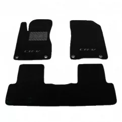 Двошарові килимки Sotra Classic 7mm Black для Honda CR-V (mkIV) 2014-2016