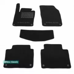 Двошарові килимки Sotra Classic 7mm Black для Volvo S90 (mkI) / V90 (mkI) 2016-> (ST 08825-GD-Black)