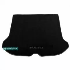 Двухслойные коврики Sotra Classic 7mm Black для Volvo XC60 (mkI)(багажник) 2008-2017 (ST 08127-GD-Black)