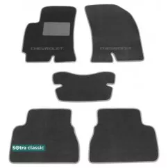 Двухслойные коврики Sotra Classic 7mm Grey для Chevrolet Epica 2006-2015
