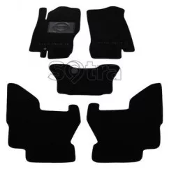 Двошарові килимки Sotra Custom Premium Black 10mm для Nissan Pathfinder (1-2 ряд)(R51) 2005-2010