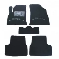 Двухслойные коврики Sotra Custom Premium 10mm Black для Opel Astra K 2016->
