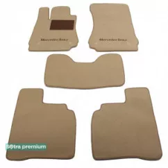 Двошарові килимки Sotra Premium 10mm Beige для Mercedes-Benz S-Class (long)(W221) 2006-2013