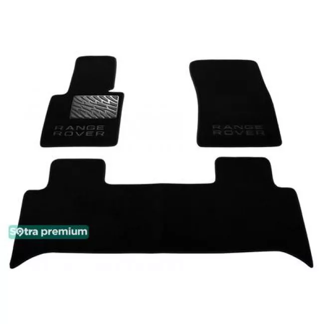 Двухслойные коврики Sotra Premium 10mm Black для Land Rover Range Rover (Supercharged)(mkIII) 2005-2 Двухслойные коврики Sotra Premium 10mm Black для Land Rover Range Rover (Supercharged)(mkIII) 2005-2