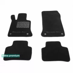 Двошарові килимки Sotra Premium 10mm Black для Mercedes-Benz GLK-Class (X204) 2008-2015 (ST 08848-CH-Black)