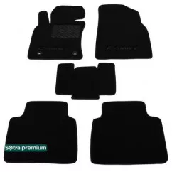 Двошарові килимки Sotra Premium Black 10mm для Toyota Camry (XV70)(mkVIII) 2017->