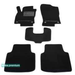 Двошарові килимки Sotra Premium 10mm Black для Volkswagen Arteon (mkI) 2017-> (ST 08959-CH-Black)